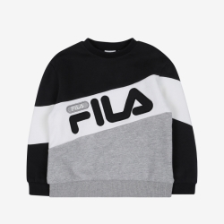 Fila Tre One-to-one - Poikien T Paita - Mustat | FI-85296